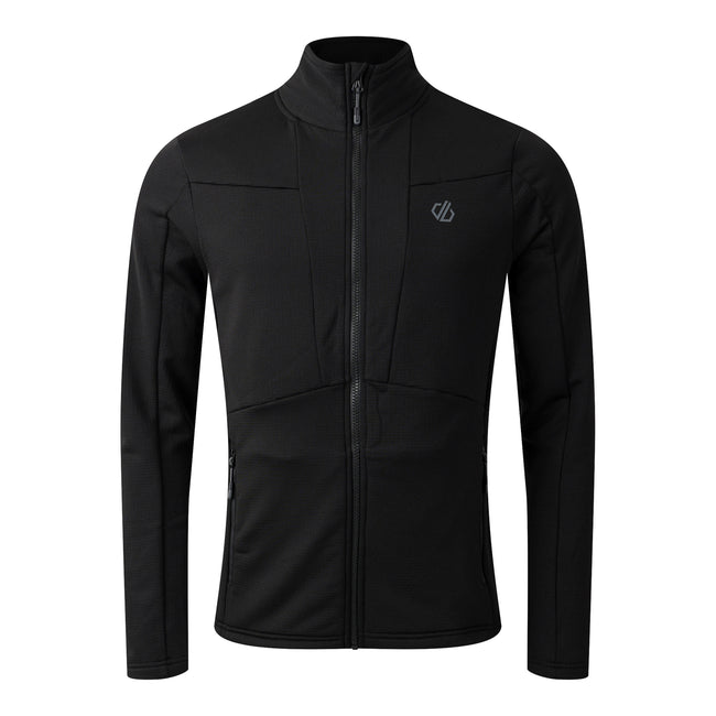 Black - Front - Dare 2B Mens Substratum IV Core Stretch Midlayer