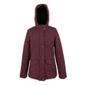 Fig-Black - Front - Regatta Womens-Ladies Agara Padded Jacket
