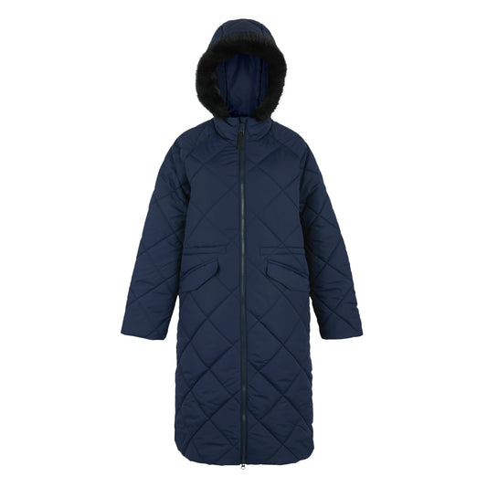 Navy - Front - Regatta Womens-Ladies Freyla Padded Jacket