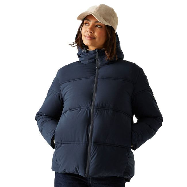 Navy - Lifestyle - Regatta Womens-Ladies Roxienne Padded Jacket
