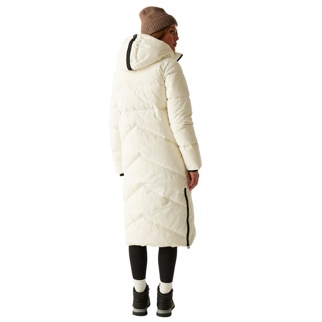 Stone White - Pack Shot - Regatta Womens-Ladies Ujeane Padded Jacket