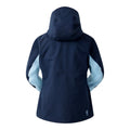 Navy - Back - Dare 2B Womens-Ladies Flurry II Waterproof Ski Jacket