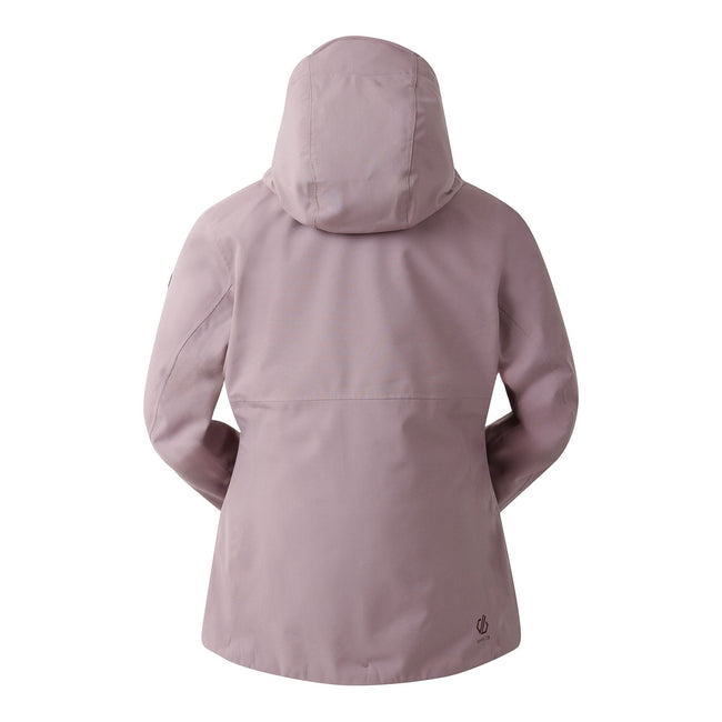Heather - Back - Dare 2B Womens-Ladies Flurry II Waterproof Ski Jacket