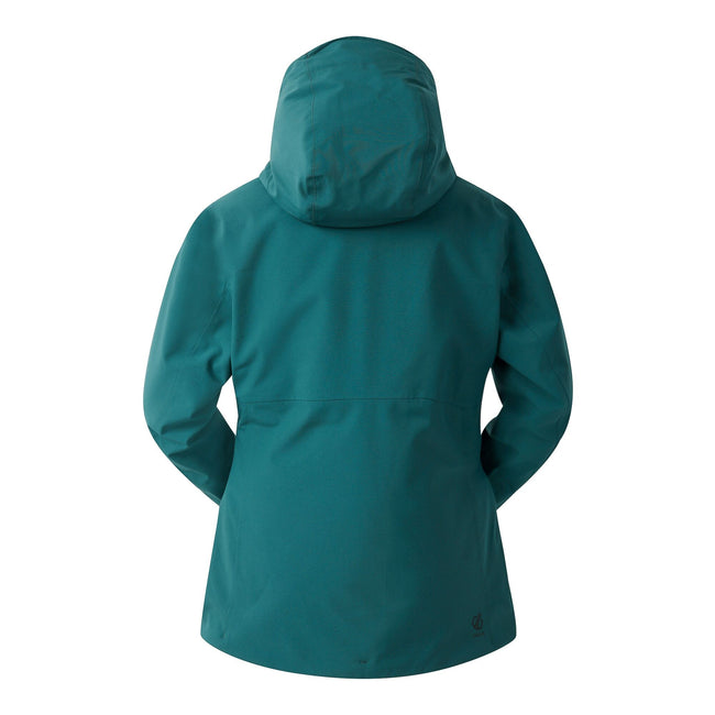 Dark Sea - Back - Dare 2B Womens-Ladies Flurry II Waterproof Ski Jacket