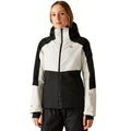 Egret White - Lifestyle - Dare 2B Womens-Ladies Flurry II Waterproof Ski Jacket