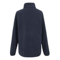 Navy - Back - Regatta Womens-Ladies Frankie Quarter Zip Fleece Top