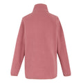 Dusty Rose - Back - Regatta Womens-Ladies Frankie Quarter Zip Fleece Top