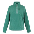 Spruce Green - Front - Regatta Womens-Ladies Frankie Quarter Zip Fleece Top