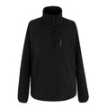 Black - Front - Regatta Womens-Ladies Frankie Quarter Zip Fleece Top