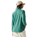 Spruce Green - Pack Shot - Regatta Womens-Ladies Frankie Quarter Zip Fleece Top