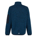 Snorkel Blue-Navy - Back - Regatta Childrens-Kids Newhill Full Zip Fleece Jacket