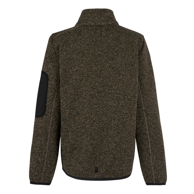 Olive Night-Pumpkin Spice - Back - Regatta Childrens-Kids Newhill Full Zip Fleece Jacket