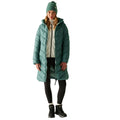 Green Haze - Close up - Regatta Womens-Ladies Anita Padded Jacket