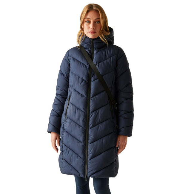 Navy - Lifestyle - Regatta Womens-Ladies Anita Padded Jacket
