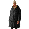Black - Lifestyle - Regatta Womens-Ladies Anita Padded Jacket