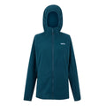 Moroccan Blue - Front - Regatta Womens-Ladies Elinn Hooded Fleece Jacket