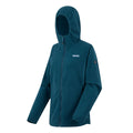 Moroccan Blue - Side - Regatta Womens-Ladies Elinn Hooded Fleece Jacket
