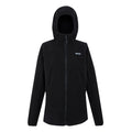 Black - Front - Regatta Womens-Ladies Elinn Hooded Fleece Jacket
