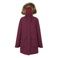 Fig-Dark Cerise - Front - Regatta Womens-Ladies Sabinka Insulated Waterproof Jacket