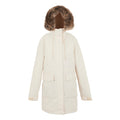 Light Vanilla-Soft Taupe - Side - Regatta Womens-Ladies Sabinka Insulated Waterproof Jacket