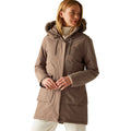 Mocha-Cocoa - Lifestyle - Regatta Womens-Ladies Sabinka Insulated Waterproof Jacket