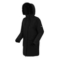 Black - Side - Regatta Womens-Ladies Sabinka Insulated Waterproof Jacket