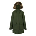Dark Khaki - Front - Regatta Womens-Ladies Sabinka Insulated Waterproof Jacket