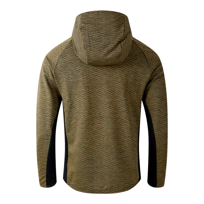Martini Olive-Black - Back - Dare 2B Mens Assimilate III Core Stretch Midlayer