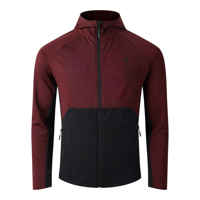 Fig-Black - Front - Dare 2B Mens Assimilate III Core Stretch Midlayer