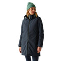 Navy - Lifestyle - Regatta Womens-Ladies Marron Insulated Waterproof Jacket