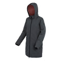 Seal Grey - Side - Regatta Womens-Ladies Marron Insulated Waterproof Jacket