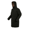 Black - Side - Regatta Womens-Ladies Marron Insulated Waterproof Jacket