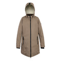Mocha - Front - Regatta Womens-Ladies Marron Insulated Waterproof Jacket