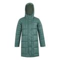 Spruce Green - Front - Regatta Childrens-Kids Embrie Quilted Padded Jacket