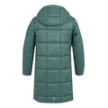 Spruce Green - Back - Regatta Childrens-Kids Embrie Quilted Padded Jacket