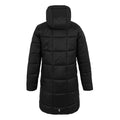 Black - Back - Regatta Childrens-Kids Embrie Quilted Padded Jacket