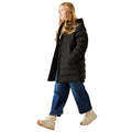 Black - Pack Shot - Dare 2B Childrens-Kids Wander Padded Jacket