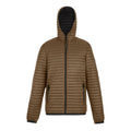 Nut Brown-Black - Front - Regatta Mens Rigain Padded Jacket
