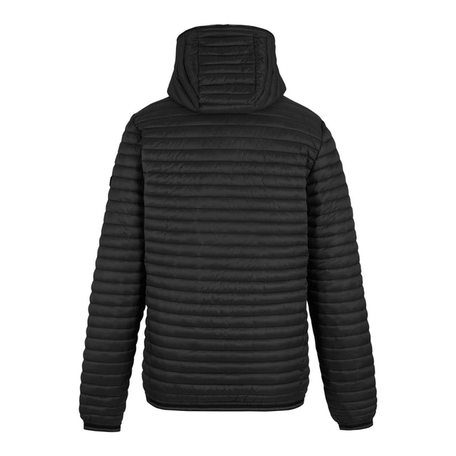 Black - Back - Regatta Mens Rigain Padded Jacket
