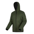 Olive Night-Black - Side - Regatta Mens Rigain Padded Jacket
