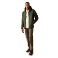 Olive Night-Black - Pack Shot - Regatta Mens Rigain Padded Jacket