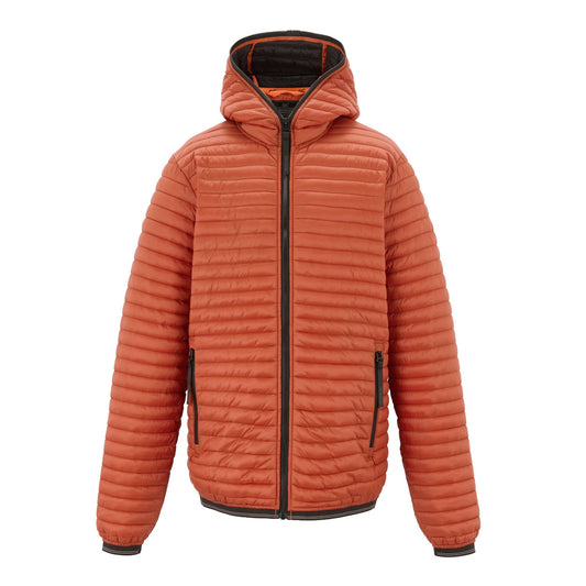 Brick Red - Front - Regatta Mens Rigain Padded Jacket