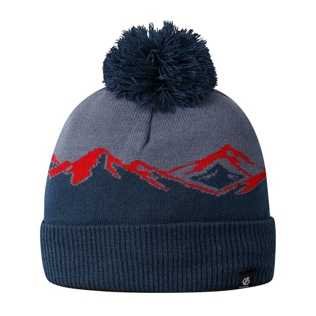 Blue Indigo-Moonlight Denim - Back - Dare 2B Childrens-Kids Fernie Bobble Hat