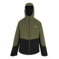Olive Night-Black - Front - Regatta Mens Highton Stretch Padded Jacket