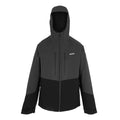 Ash-Black - Front - Regatta Mens Highton Stretch Padded Jacket