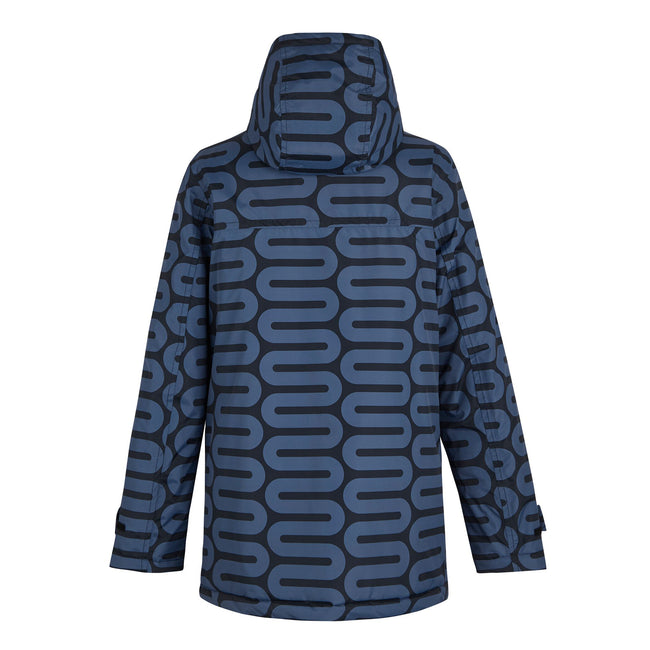 Dark Olive - Back - Regatta Womens-Ladies Orla Kiely Wiggle Mid Length Waterproof Jacket
