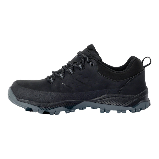 Black - Side - Regatta Mens Blake Low Walking Shoes