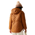 Glazed Ginger - Pack Shot - Regatta Womens-Ladies Ivey Quilted Jacket