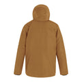 Brown - Back - Regatta Mens Eamont Insulated Waterproof Jacket