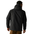 Black - Back - Regatta Mens Eamont Insulated Waterproof Jacket